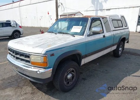 1996 Dodge Dakota из США, поврежденный, VIN 1B7GG23X3TS561994